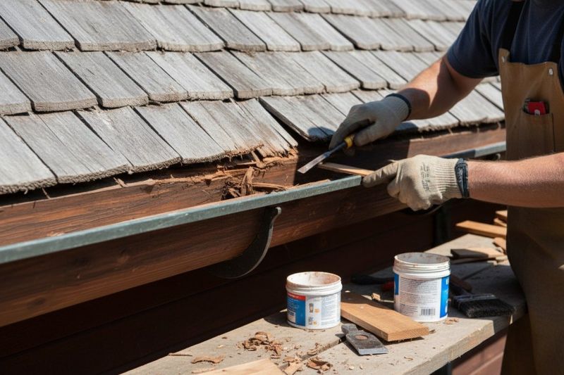 Local Wood Gutter Repair in Fond Du Lac, WI